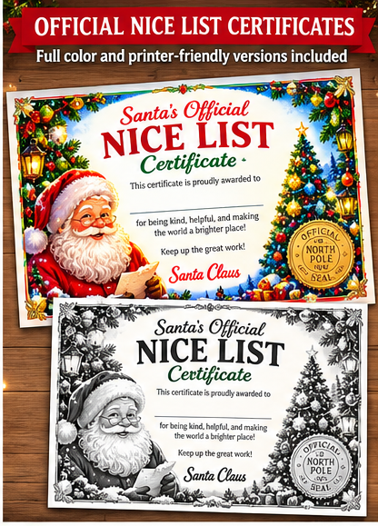 Personalized Letter From Santa Printable Kit