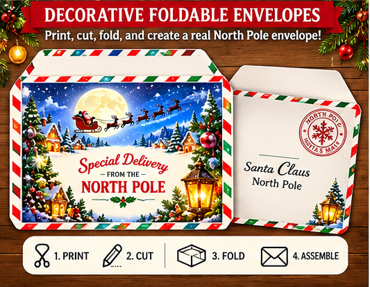 Personalized Letter From Santa Printable Kit