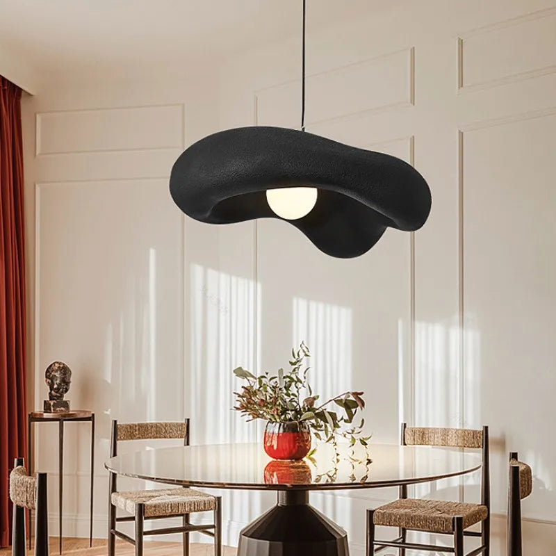 2023 Wabi Sabi G9 Led Pendant Lights - Creamy Style for Dining Room, Bar, and More!