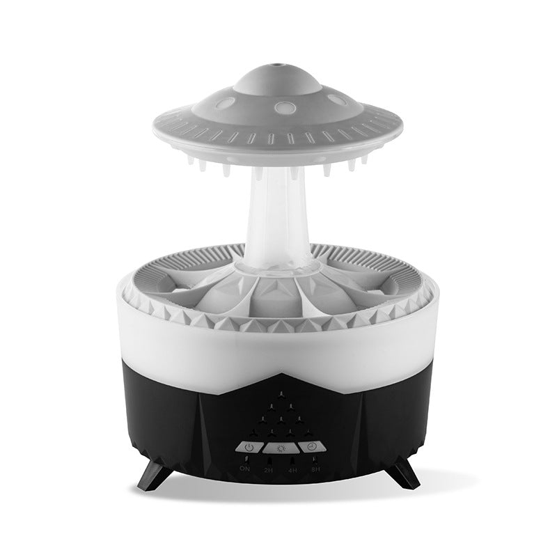 Raindrop Humidifier with Aromatherapy, Essential Oils, Nightlight - Perfect for Relaxation, Sleep, and Meditation